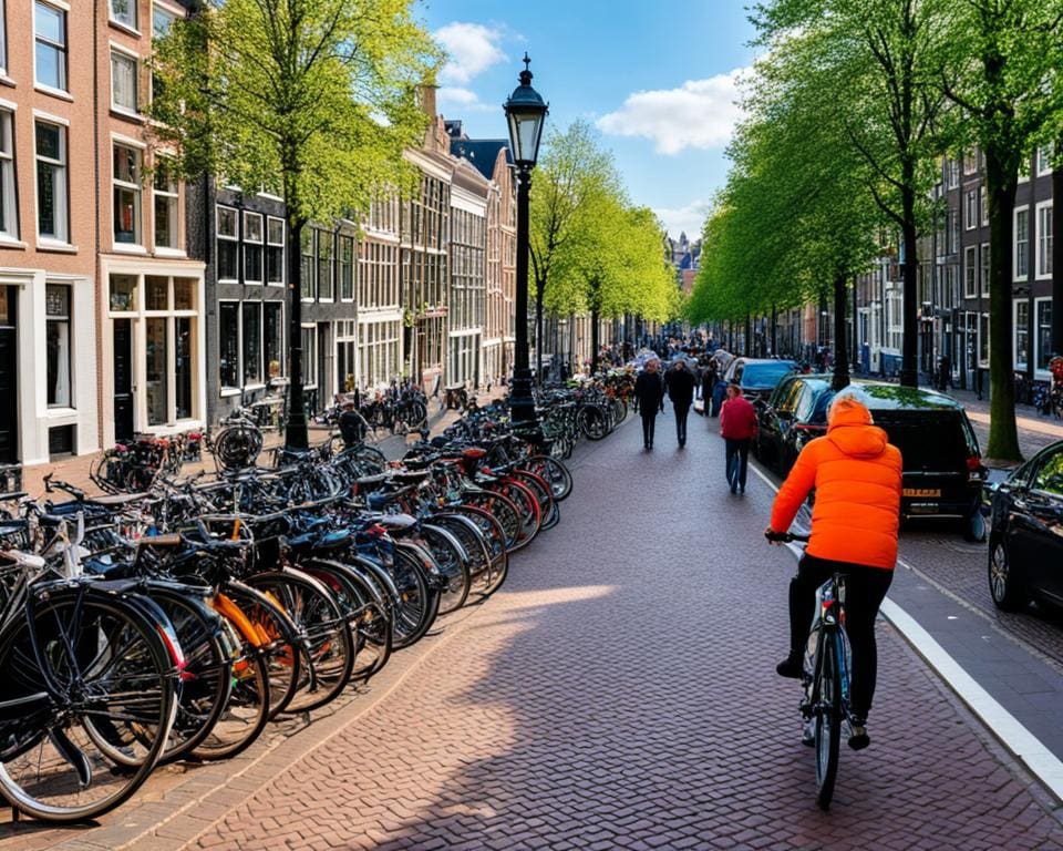 Levendige wijken in Amsterdam
