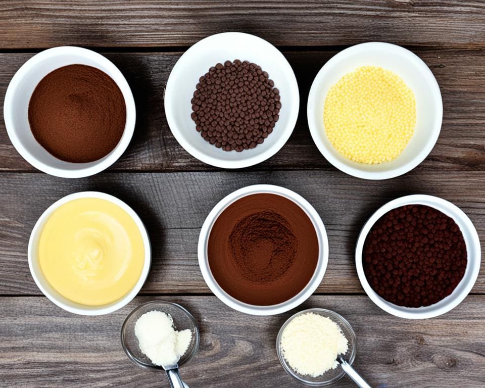 Ingrediënten brigadeiro