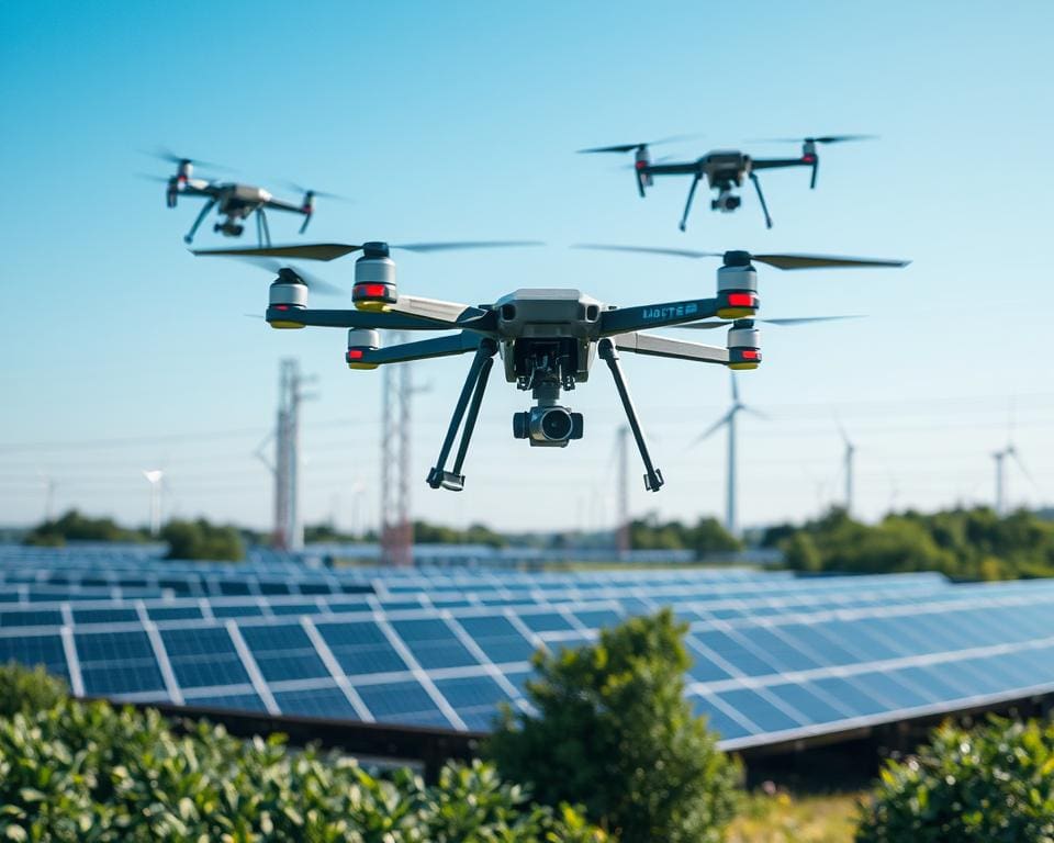 Hoe werken drones in de inspectie van energie-infrastructuur?